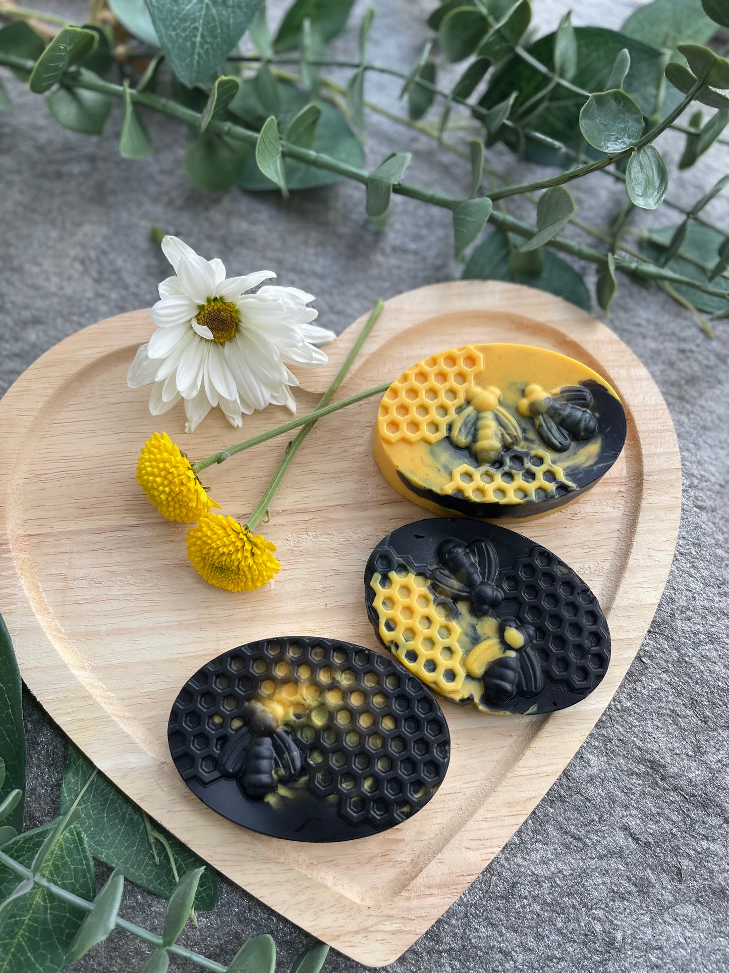 TURMERIC, DEHYDRATED CALENDULA FLOWER AND ACTIVATED CHARCOAL SOAP